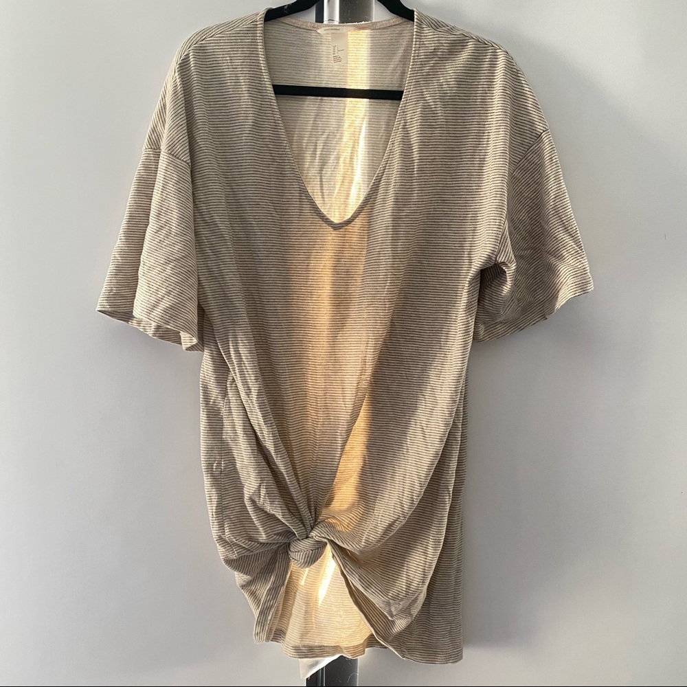 H&M Women’s striped tunic shirt